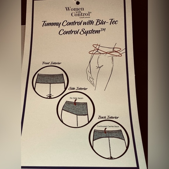 Women with Control Faux Leather Skirt - Picture 7 of 10